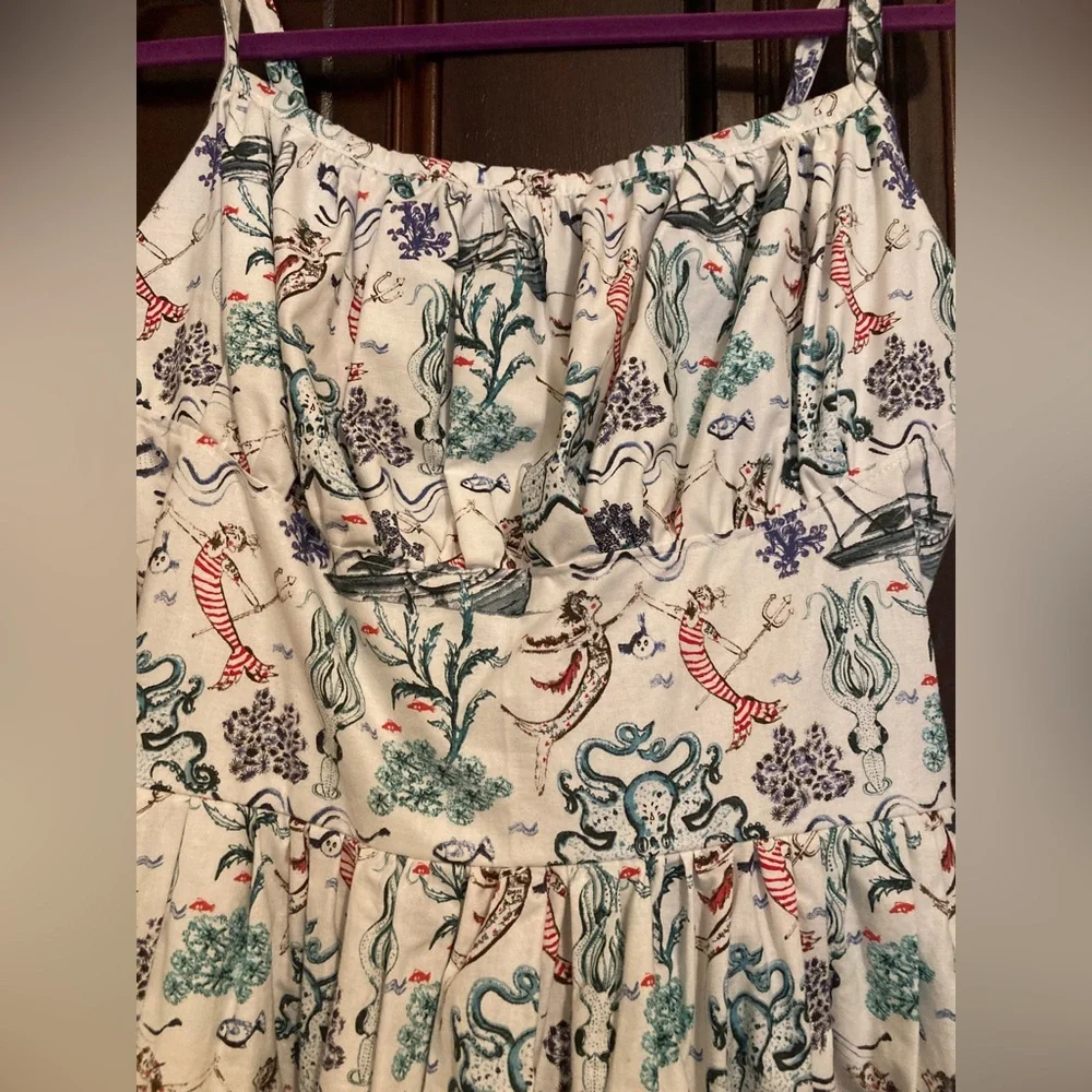 Ains Elke Quinn Swing Dress in Mer-Made - Picture 2 of 4